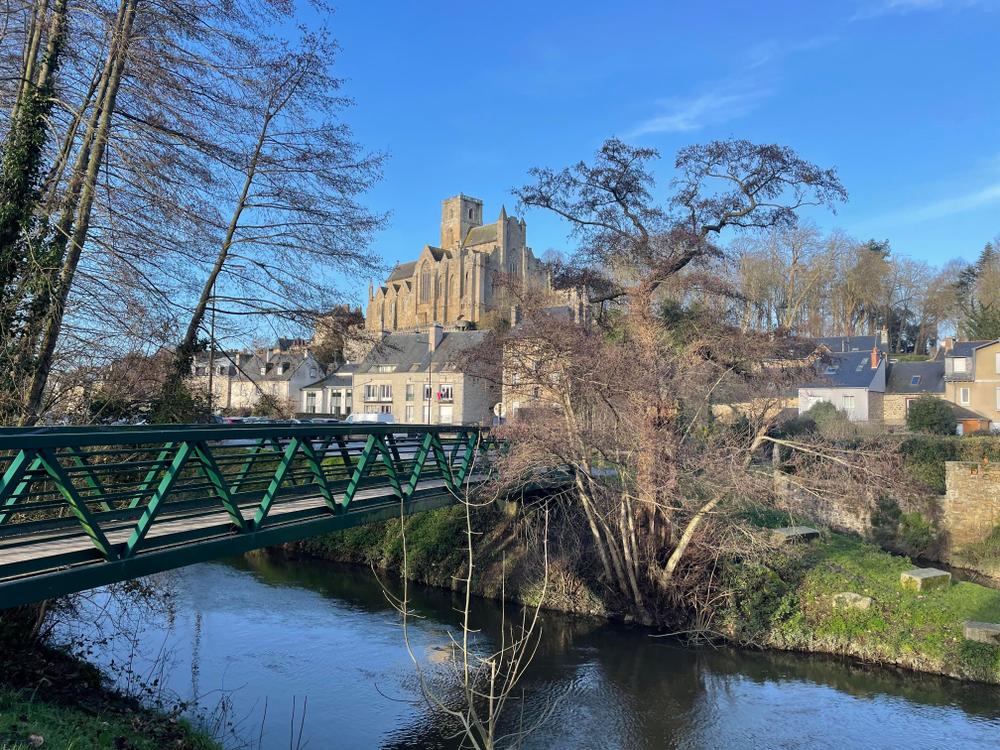 Vue sur la collégiale 