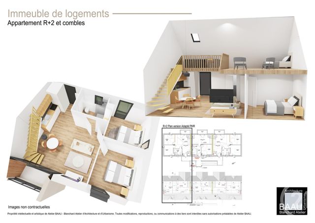 Appartement T4 à vendre - 4 pièces - 59.67 m2 - PLENEUF VAL ANDRE - 22 - BRETAGNE - Century 21 Coeur De Penthièvre