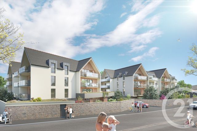 Appartement F2 bis à vendre - 3 pièces - 56.85 m2 - PLENEUF VAL ANDRE - 22 - BRETAGNE - Century 21 Coeur De Penthièvre